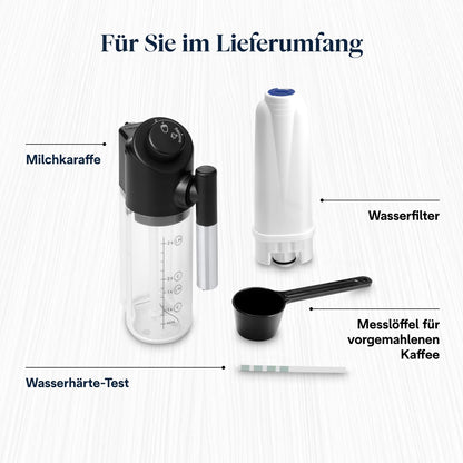De’Longhi Magnifica Start (ECAM222.60.BG) - Perfetto Kaffeevollautomat mit LatteCrema-Milchaufschäumer,4 One-Touch-Getränke, Cappuccino Kaffeemaschine,Soft-Touch-Bedienfeld,Schwarz-Grau